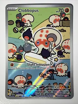 Pokemon TCG Clobbopus 207/191 Surging Sparks Illustration Full Art Mint/NM - Image 1