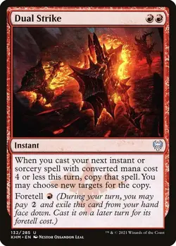 Dual Strike 1x MtG Kaldheim SP/NM - Image 1