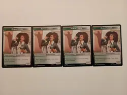 MTG Magic Marvel's Spider-Man Lot of 4x Tokens Copy / Human Citizen T0001/T0004 - Image 3