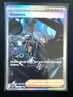 Giacomo 267/193 - Paldea Evolved - Special Illustration Rare Pokemon TCG Card - Image 1