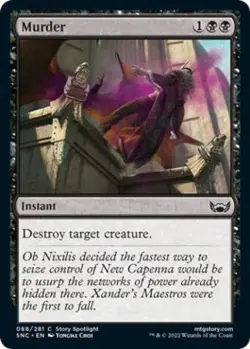 Murder - Near Mint MTG Streets of New Capenna - Image 1