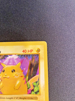 Pikachu 58/102 1st Edition Shadowless Base Set Yellow Cheeks HP - Pokemon Card - Image 5