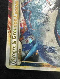 Kyogre and Groudon Legend Holo Rare Card 88/90 Undaunted HGSS Both Cards NM - Image 5