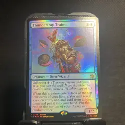 Thundertrap Trainer Bloomburrow Promo Foil - MTG - Image 1