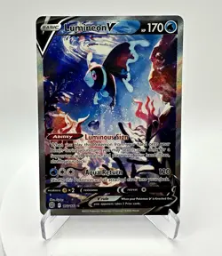 Pokemon TCG Lumineon V 156/172 Brilliant Stars Full Art Holo EN - Image 1