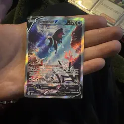 Pokemon Lumineon V Full Art Holo Ultra Rare 156/172 Swsh09 Brilliant Stars - Image 1