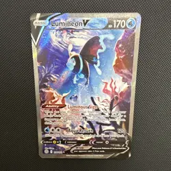 Pokemon TCG Lumineon V 156/172 Brilliant Stars Ultra Rare Full Art Holo 2022 - Image 1