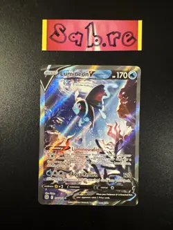 MINT Condition Lumineon V Alt Art SWSH Brilliant Stars 156/172 Pokemon Card - Image 1