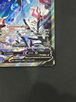 Pokemon TCG Brilliant Stars Lumineon v Alternate Art Card 156/172 NM Condition - Image 4