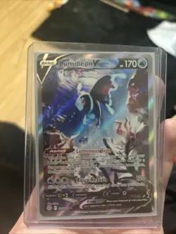 Pokemon TCG Lumineon V 156/172 Brilliant Stars Full Art Ultra Rare NM/M - Image 1
