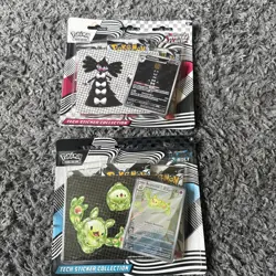 Pokemon TCG Black Bolt White Flare Tech Sticker Collections Sealed New - Image 1