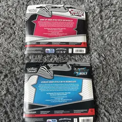 Pokemon TCG Black Bolt White Flare Tech Sticker Collections Sealed New - Image 2