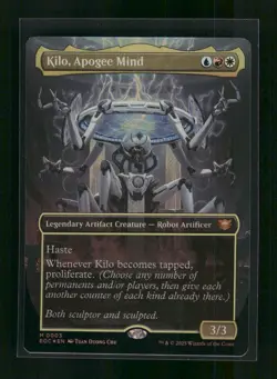 Kilo, Apogee Mind (Borderless) 3, Commander: Edge of Eternities, M MTG - Image 1