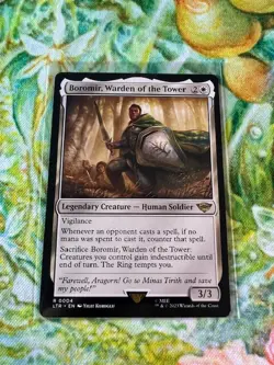 Boromir, Warden of the Tower MTG: LTR *Pack Fresh* - Image 1