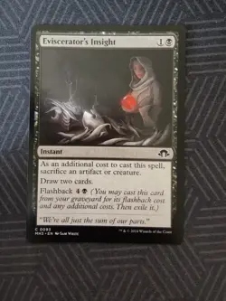 mtg eviscerator's insight modern horizons 3 - Image 1