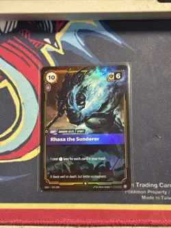 Rhasa the Sunderer [OGN - 195/298] - NM [Foil] TCG Riftbound - Image 1