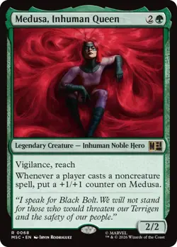 Medusa, Inhuman Queen - 68 - Commander: Marvel Super Heroes - Image 1
