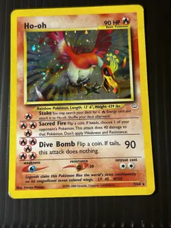 The Pokemon Company Pokemon TCG Ho-oh 07/64 Neo Revelation Holo Rare ENG HP - Image 1