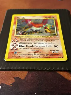 The Pokemon Company Pokemon TCG Ho-oh 07/64 Neo Revelation Holo Rare ENG HP - Image 5