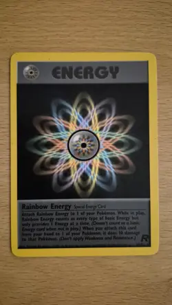 Pokemon TCG Team Rocket Special Energy Rainbow Energy 80/82 - Image 3