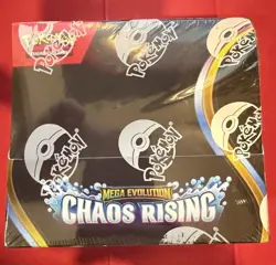Chaos Rising Booster Box Sealed English 36 Packs Pokemon Mega Evolution - Image 1
