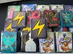 Pokemon TCG 33x Elite Trainer Box & Collection Box Deck Sleeves Bundle - Sealed - Image 1