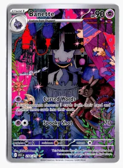 Banette 234/217 Illustration Rare Ascended Heroes Pokemon Holo NM - Image 1