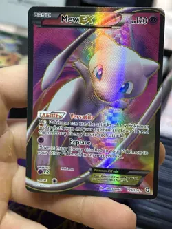 Mew EX 120/124 Dragons Exalted 2012 Full Art Holo Rare Pokemon Card TCG - Image 3