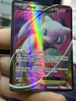 Mew EX 120/124 Dragons Exalted 2012 Full Art Holo Rare Pokemon Card TCG - Image 5