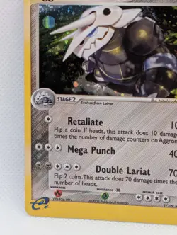 Pokemon TCG Aggron 1/109 - EX Ruby & Sapphire Holo Rare - Image 5