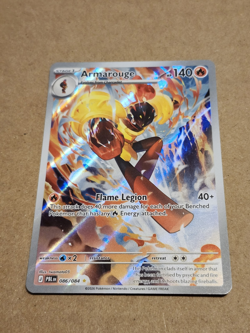 Armarouge 086/084 Illustration Rare IR Pitch Black Pokemon Near Mint - Image 1