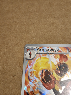 Armarouge 086/084 Illustration Rare IR Pitch Black Pokemon Near Mint - Image 3