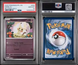 PSA 10 2025 Pokemon TCG Mimikyu Reverse Holo 042/094 Phantasmal Flames POP 9 - Image 5