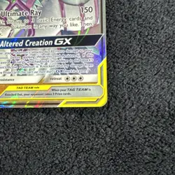 Pokemon TCG Arceus & Dialga & Palkia GX 156/236 Cosmic Eclipse Near Mint - Image 3