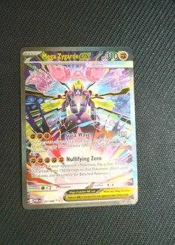 Mega Zygarde ex Pokemon ME03: Perfect Order POR #120/88 Holo Near Mint - Image 1