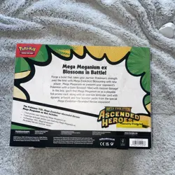 Pokemon Mega Meganium ex Collection Box – Factory Sealed - Image 2