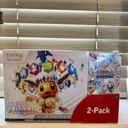 Pokemon TCG Prismatic Evolutions Costco Bundle ETB & Booster Bundle Sealed ✅ - Image 1