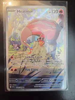 Pokemon Heatmor 104/086 White Flare NM - Image 1