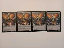 MTG Magic Marvel's Spider-Man Lot of 4x Tokens Food / Robot T0005/T0006 - Image 3