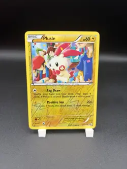 Plusle 47/111 XY Furious Fists 2014 English Rare Reverse Holo - Image 1