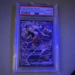 PSA 10 Cynthia's Garchomp ex SIR EN Holo 232/182 2025 - Image 1