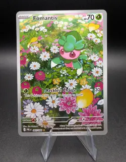 Pokemon TCG - ME05: Pitch Black - FOMANTIS - Illustration Rare #85/54 - ENG NM - Image 1