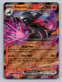 Salazzle ex 016/088 Double Rare Perfect Order Pokemon Near Mint - Image 1