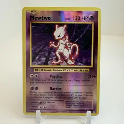 2016 Pokemon TCG XY Evolutions Mewtwo 51/108 Reverse Holo NM/LP - Image 2