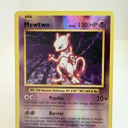 2016 Pokemon TCG XY Evolutions Mewtwo 51/108 Reverse Holo NM/LP - Image 3