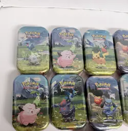 10x Pokemon TCG Mega Evolutions-Ascended Heros Mini Tin - Image 3