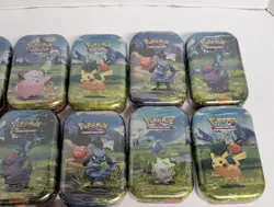 10x Pokemon TCG Mega Evolutions-Ascended Heros Mini Tin - Image 4