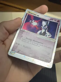 2003 POKEMON EX RUBY & SAPPHIRE 101/109 MEWTWO EX-HOLO - Image 4