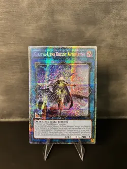Yu-Gi-Oh! Galatea-i the Orcust Automaton BLMM-EN052 Quarter Century Secret Rare - Image 1
