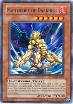 Champion Pack 3 #CP03-EN008 Manticore of Darkness UN - Image 1